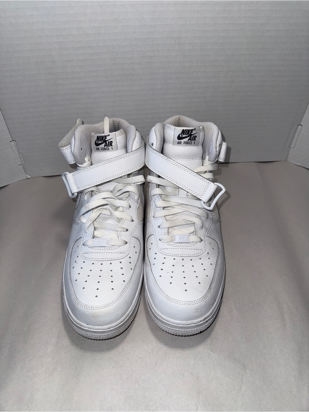 Nike Air Force 1 Mid iD By You White Men’s Size 11.5 AQ3776-992 Custom Shoes